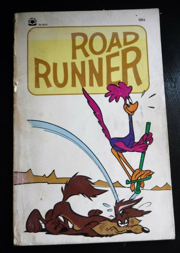 Road Runner Paperback Comic Book Now Age Books 63-2970 Warner Bros, Vintage 1971