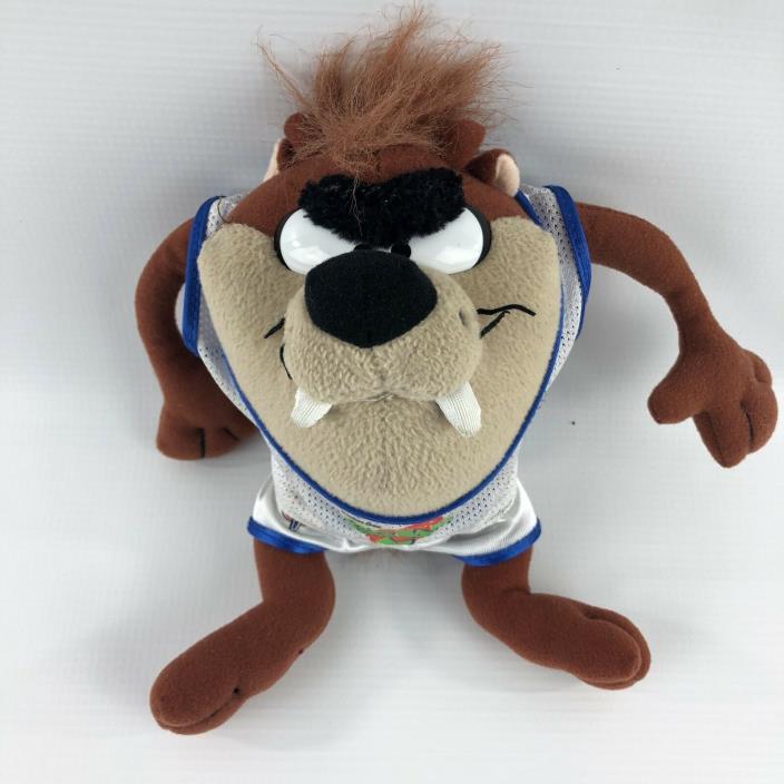 Tasmanian Devil Plush Mcdonalds 1996 Space Jam Basketball Looney Tunes Taz