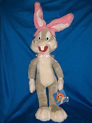 Bugs Bunny Plush Stuffed Easter Rabbit with Pink Ears 20