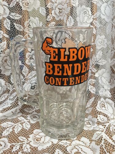 1981 ZIGGY - ELBOW BENDER CONTENDER - GLASS MUG