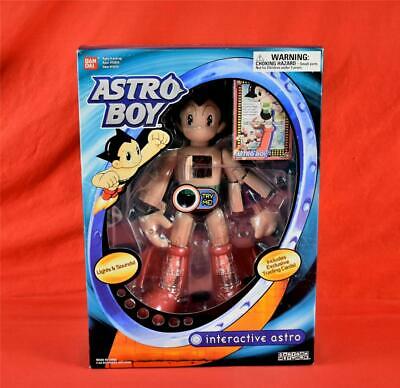 2004 Bandai ASTRO BOY 11” Interactive Astro Action Figure Cartoon Network NRFB