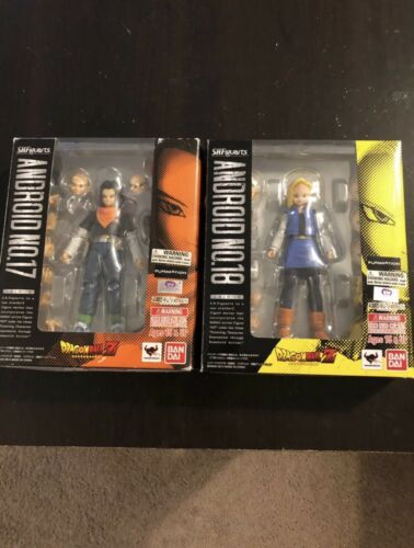 SH Figuarts Android 17 and Android 18