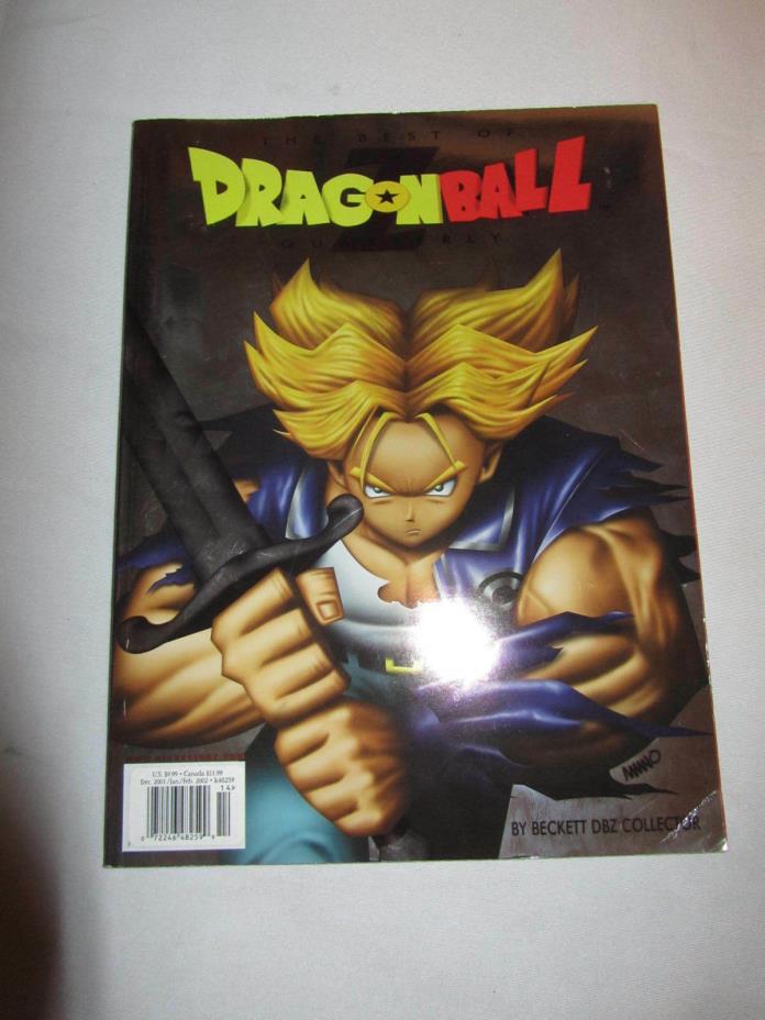 The Best of Dragonball Z Quarterly Magazine Trunks Cover Issue 2 2002 Beckett