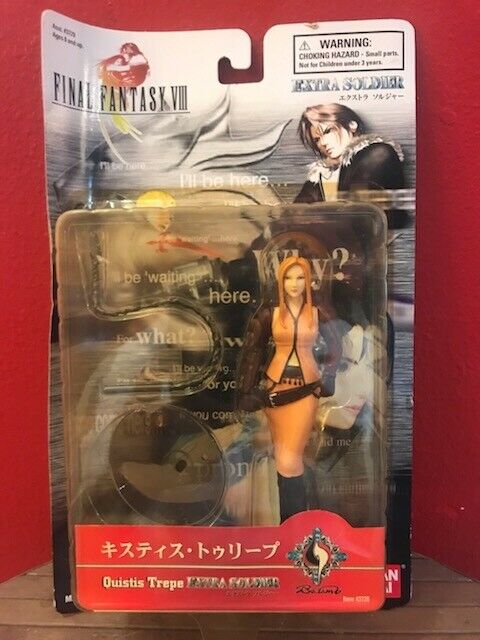 Final Fantasy VIII (8) Quistis Trepe Action Figure Bandai Extra Soldier 1999 FF8