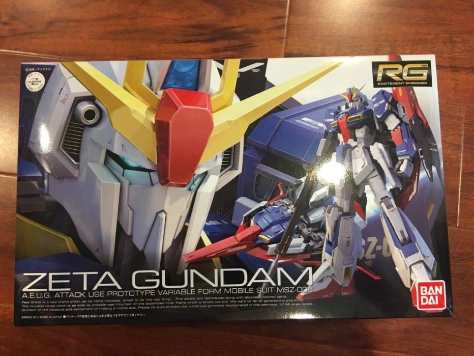 Bandai RG 1/144 #10 Zeta Gundam MSZ-006 Model kit
