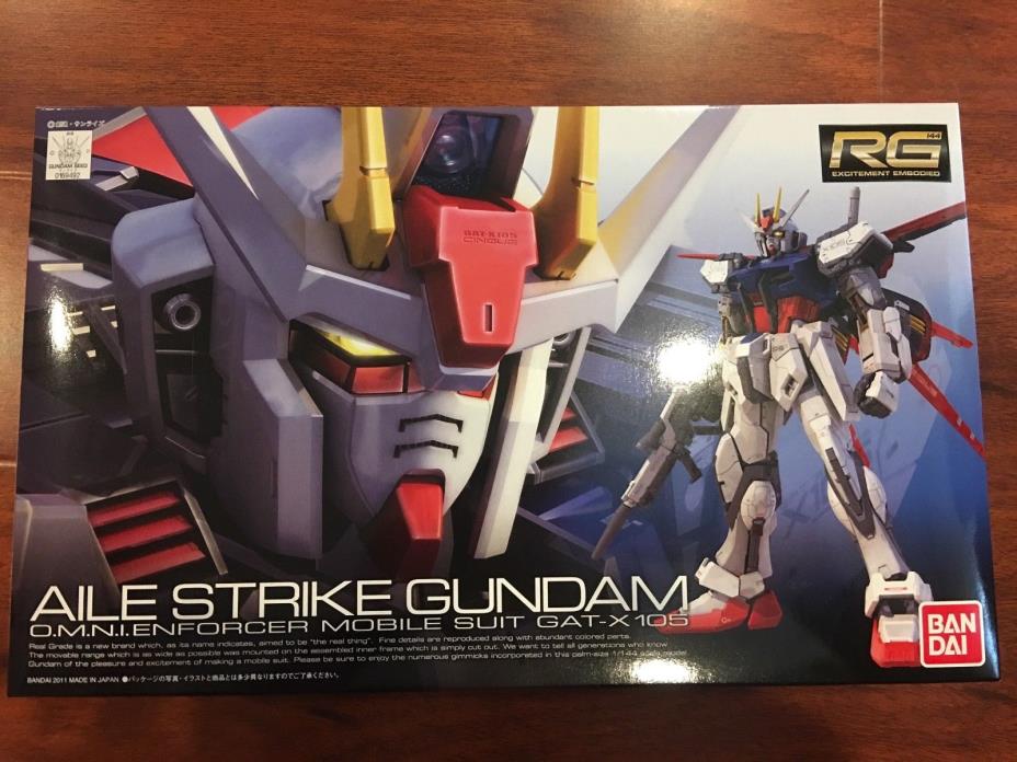 Bandai RG #03 1/144 Gundam Aile Strike Gundam Model Kit