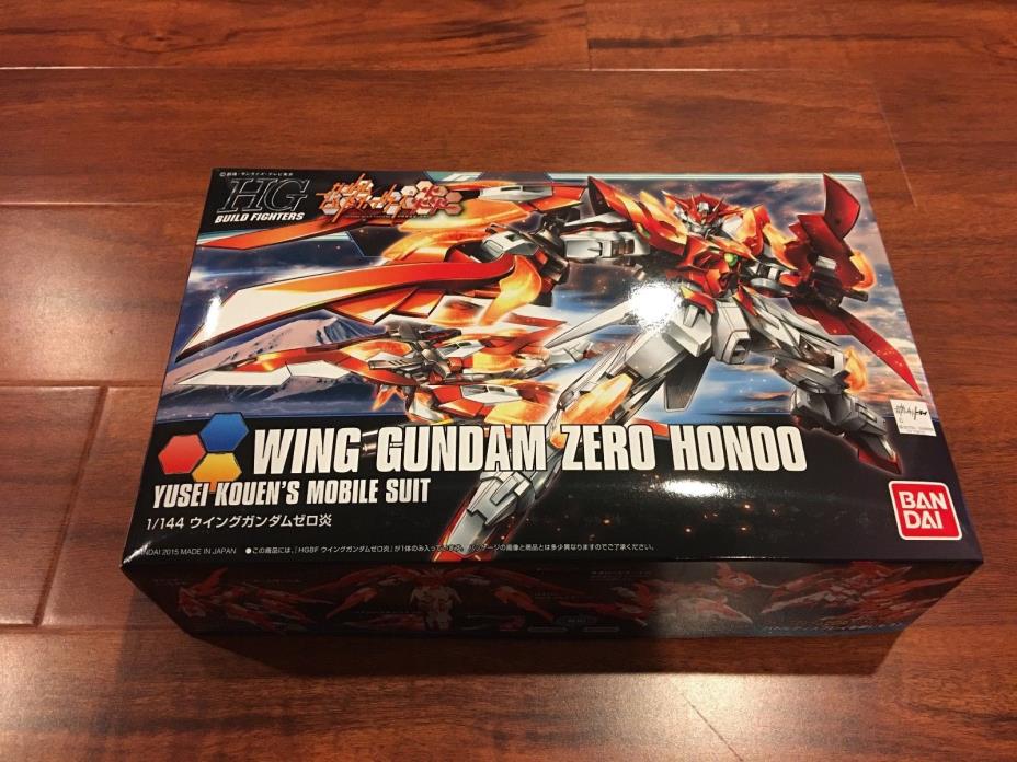 Bandai 1/144 HG Wing Gundam Zero Honoo Gundam Build Fighters