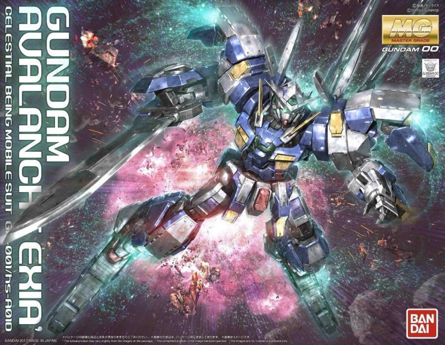 Bandai P-BANDAI 00 Gundam Avalanche Exia MG 1/100 Model Kit USA Seller NEW