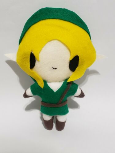 Legend Of Zelda Link Inspired Plush Chibi Kawaii Cute