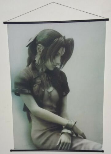 FINAL FANTASY? Video Game ADVERTISING Color Fabric Poster Banner ANIME? MANGA?