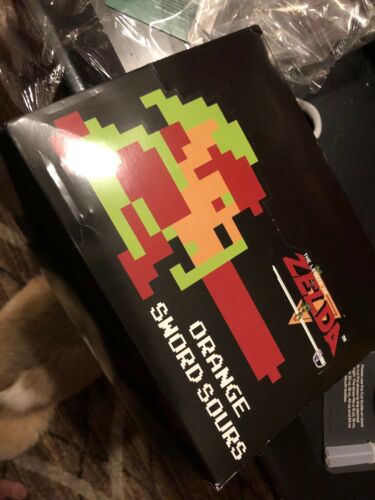 The Legend of Zelda Link Master Swords Candy Display - 18-Pack Brand New