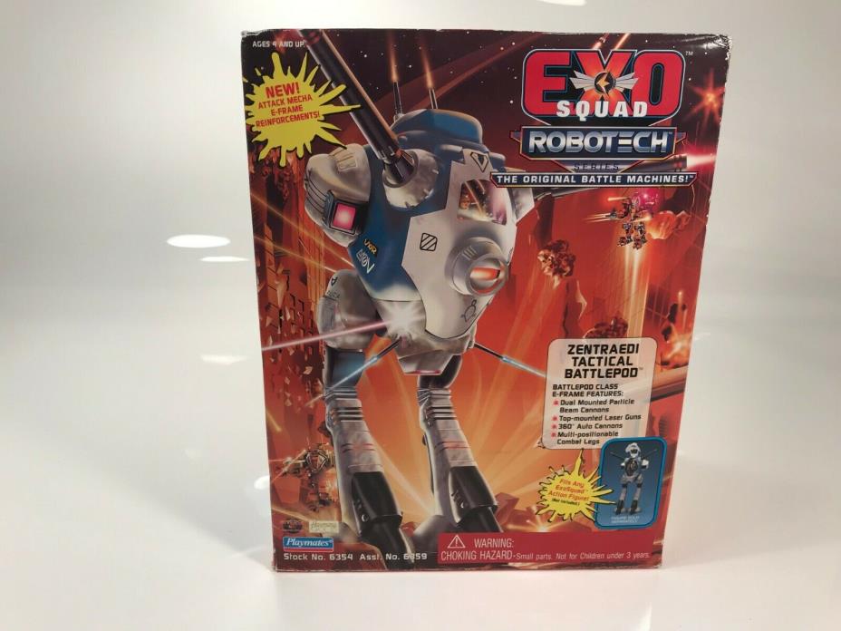 Exo Squad Robotech Series Zentradi Battle Pod BOX ONLY E-Frame