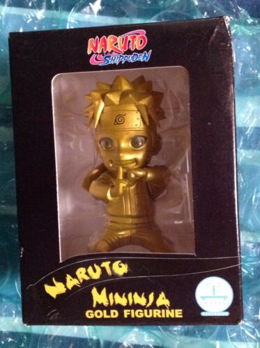 Naruto Mininja Gold Figurine Shippuden Japanese Cool Collection
