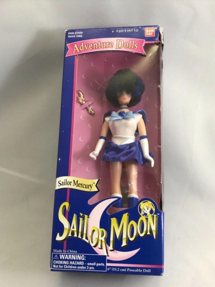Sailor Moon - Adventure Dolls 6” Sailor Mercury (BanDai, 1995)  (3)