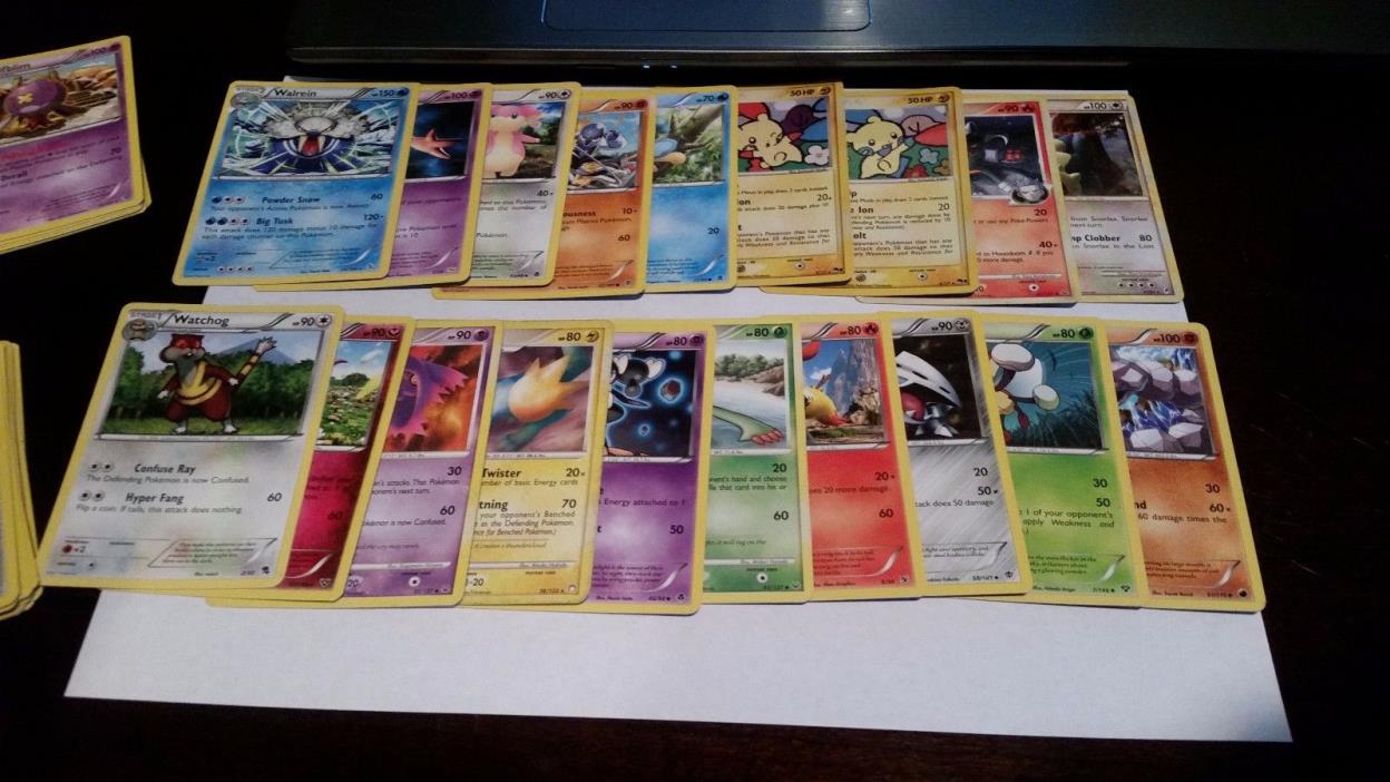 60 pokemon cards playing deck