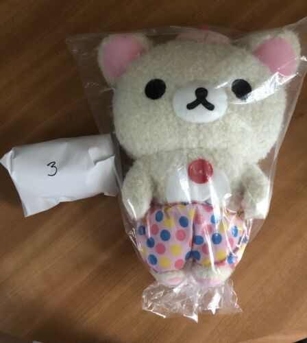 Mystery Plushie + Large San-X Rilakkuma Colorful Choco Plush - New- Toreba