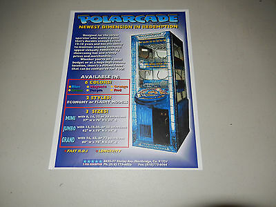 POLARCADE 5 STAR    arcade game flyer