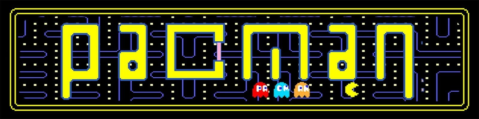 NEW Arcade Classic Pac Man Marquee Multicade Art Sticker 16