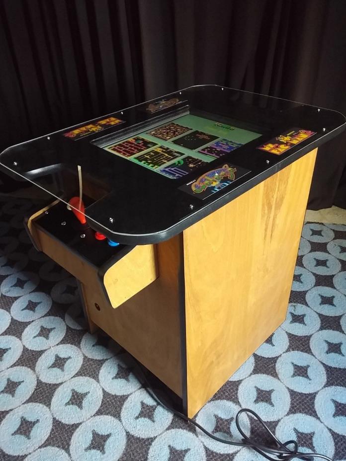 NEW MS PAC-MAN GALAGA COCKTAIL TABLE VIDEO ARCADE GAME, 5 YR WARRANTY, FREE SHIP