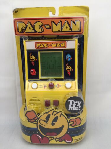 Pac-Man Mini Arcade Game by Basic Fun Classic Arcade Handheld Gameplay