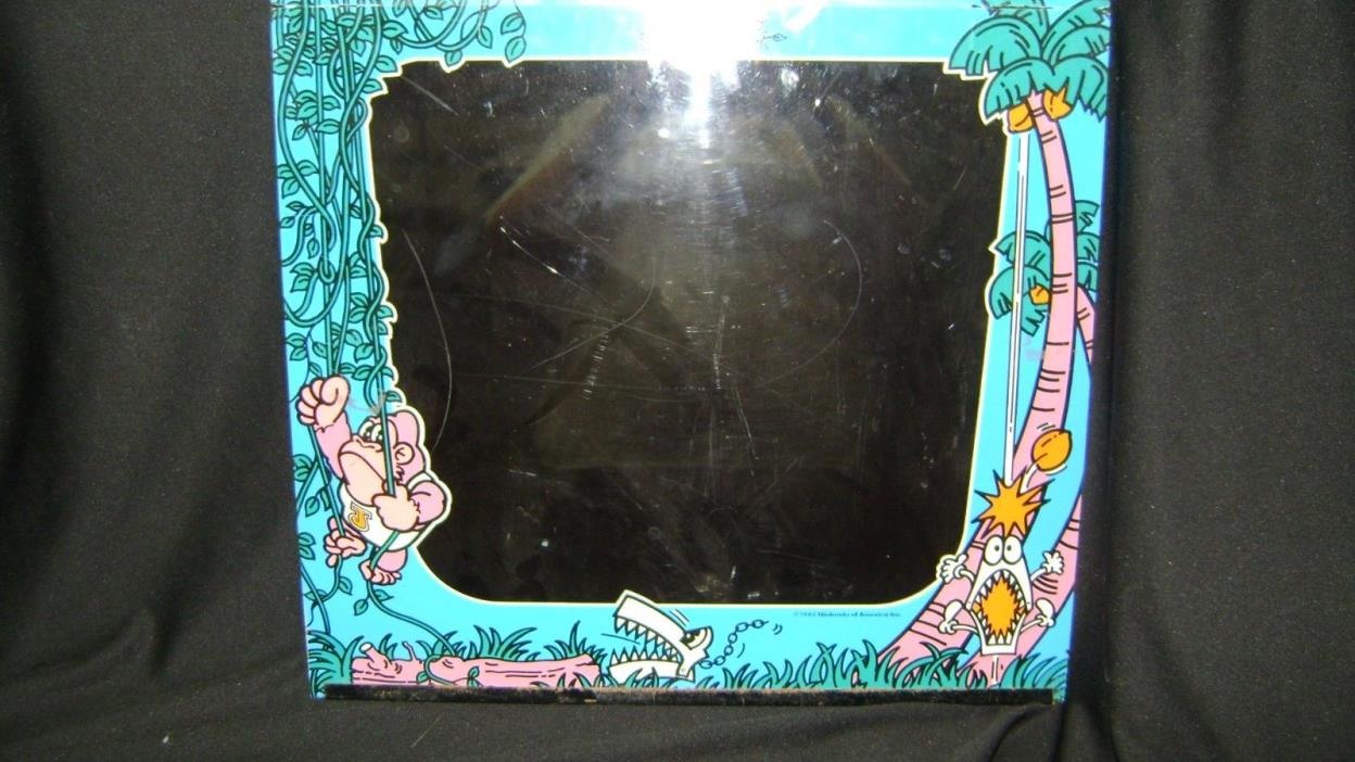 Original Nintendo Donkey Kong Jr Arcade Bezel