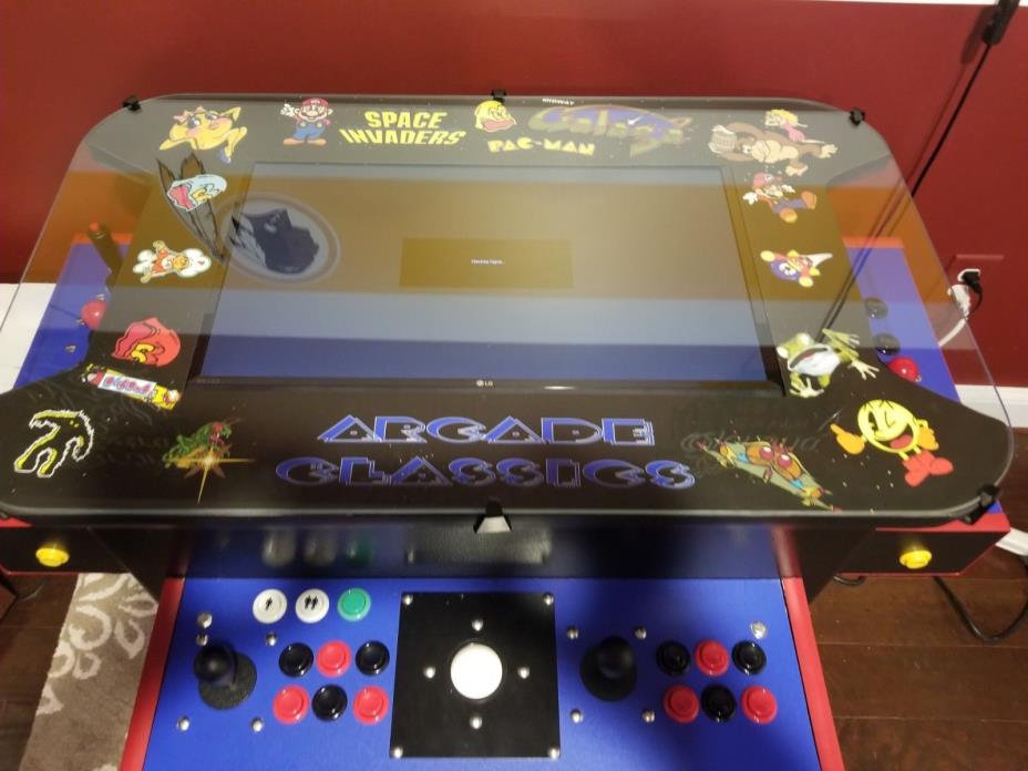 NEW Arcade Retro 80s 4-side ULTIMATE Cocktail Table Game Machine 2700 Games!