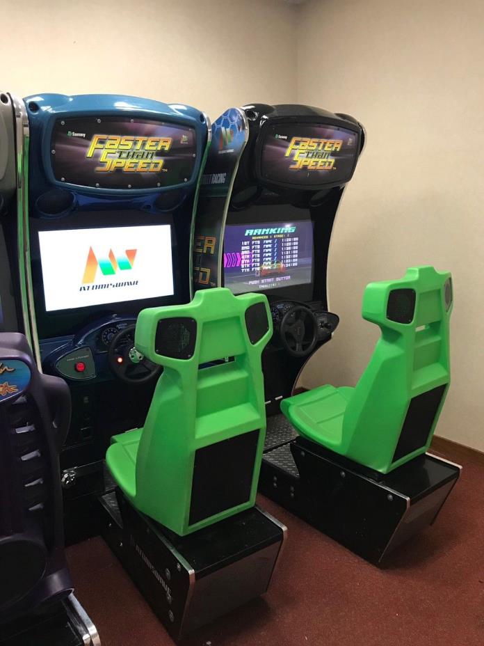 Faster Than Speed Arcade Games linked pair
