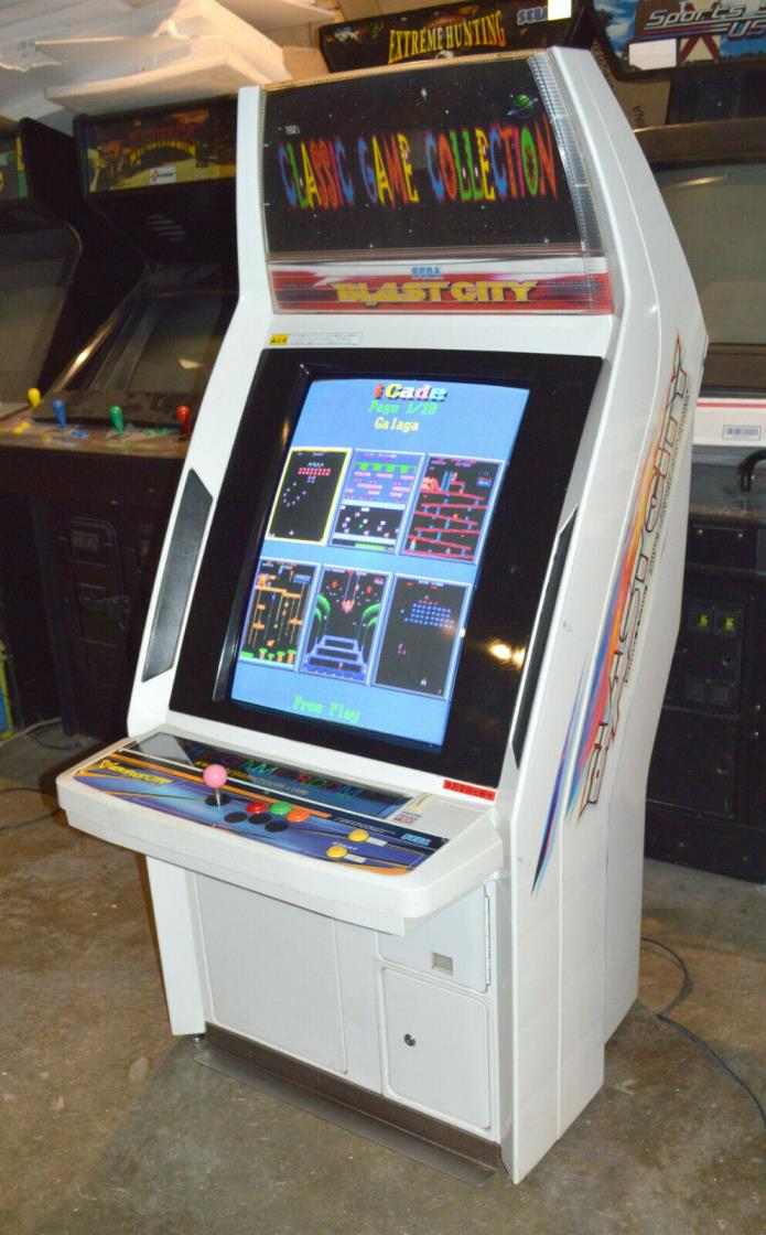 Sega BLAST CITY Candy Cabinet Japan with Multi-Game Classic Collection