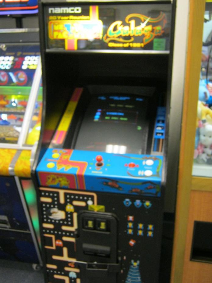 Galaga MS. Pac-Man 25th Aniversery Original Video Arcade Game