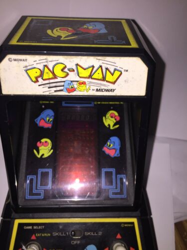 coleco Miss Pac-Man Mini Arcade Working Great Shape