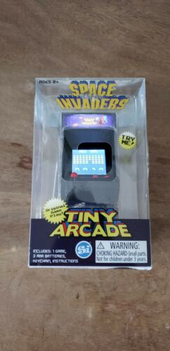 Tiny Arcade Space Invaders Miniature Arcade Game ***Distressed packaging