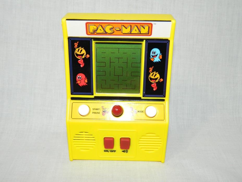 PAC MAN Handheld Mini Arcade Game Bandai Namco Retro Video Machine Pacman