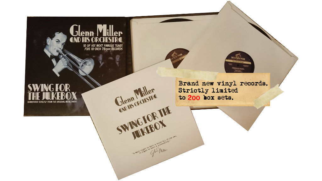 Glenn Miller - Brand New 78rpm Vinyl Records