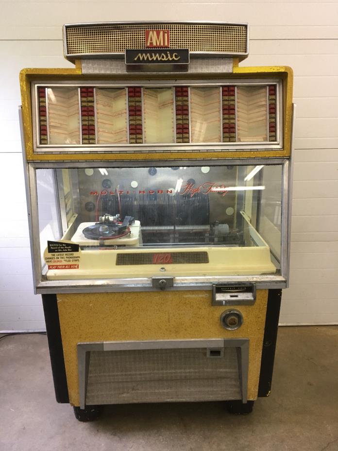 1956 1957 AMI G-120 Jukebox Multi Horn High Fidelity Delivery? WI IL IN KY OH MO