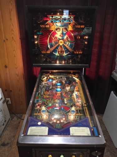 1980 Bally Xenon PINBALL MACHINE - 100% Working Game - Shopped Out BEAUTIFUL!