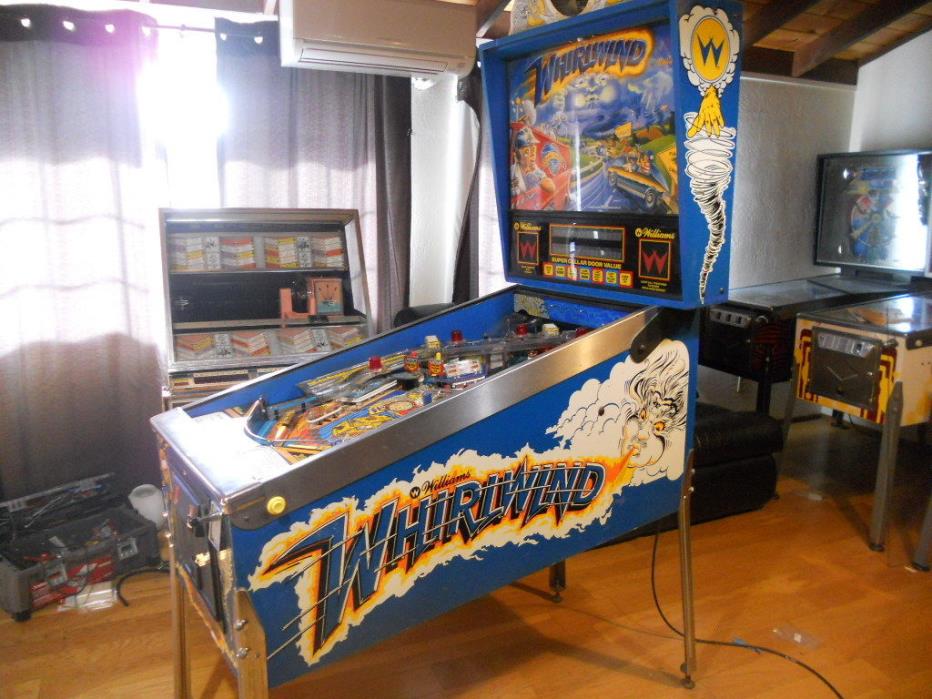 WHIRLWIND Pinball Machine Williams 1990