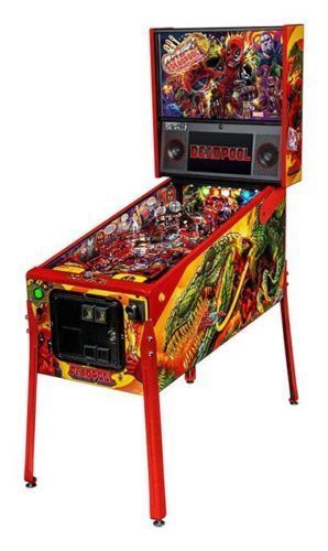 Deadpool Pinball Limited Edition / Shaker Motor Ready To Go! FREE SHIPPING!