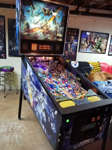 Stern Avatar Pro pinball machine Excellent condition! James Cameron Plug & Play!