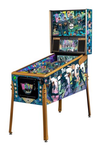 Stern The Beatles Beatlemania Pinball Machine - Gold Edition