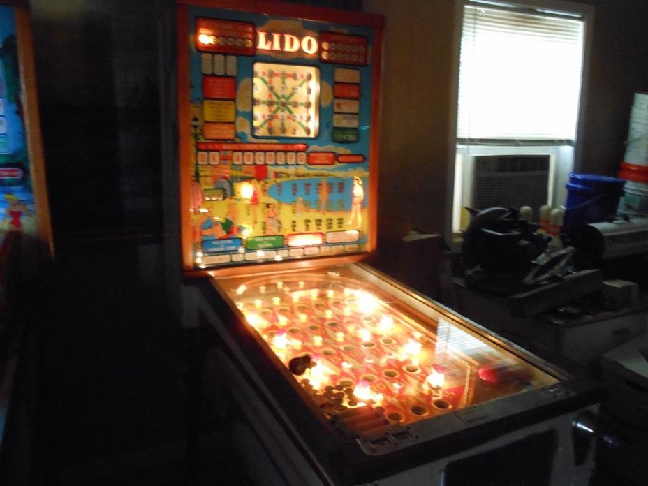 1961 Bally Lido Bingo Pinball Machine