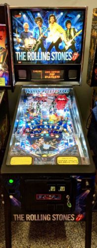 THE ROLLING STONES Pinball Machine by STERN