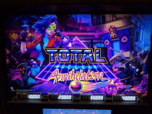 Total Nuclear Annihilation pinball machine