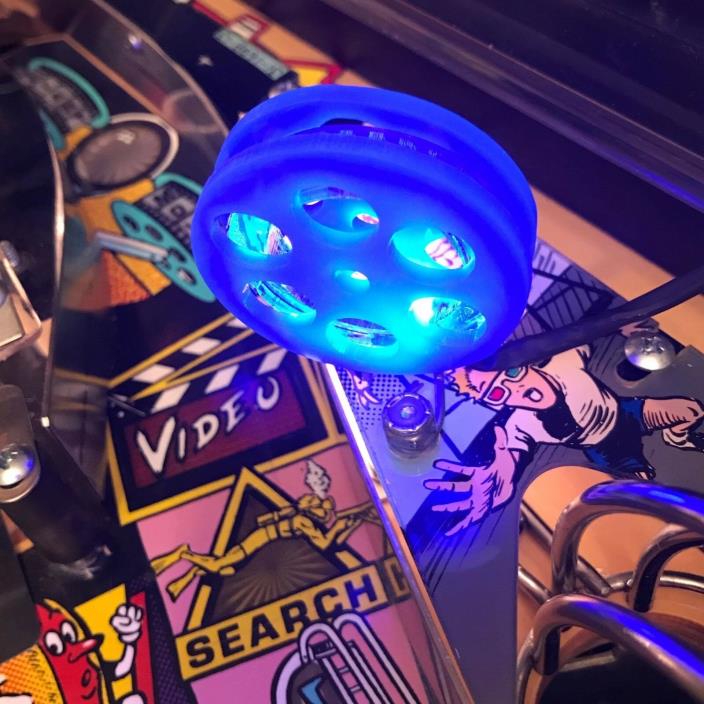 Creature From the Black Lagoon CFTBL Pinball Machine MOVIE REEL LED mod (bally)