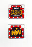Data East BACK TO THE FUTURE Original NOS PIinball Machine Spinner Target Decals