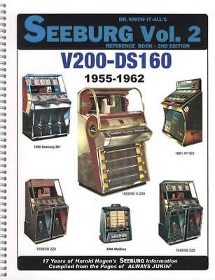 Dr Know It All's Seeburg Jukeboxes Vol 2 Reference Book Repair 1955-1962 V200-DS