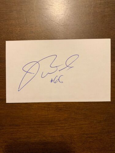 JOHN WADE - MARSHALL FOOTBALL - AUTHENTIC AUTOGRAPH SIGNED - A9896