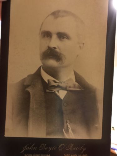 Antique John Boyle O’Reilly Cdv Memorium