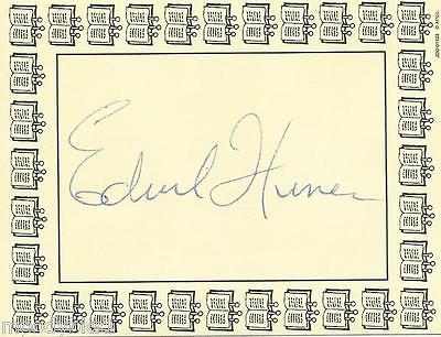 EDWARD HUMES, Pulitzer Journalist/Author, AUTHENTIC HAND SIGNED BOOKPLATE