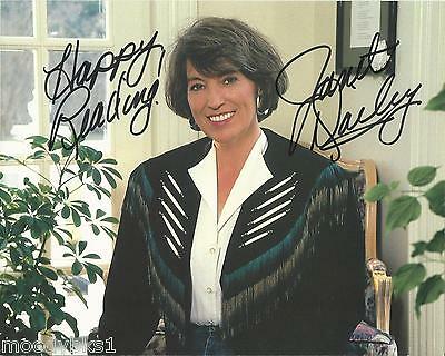 JANET DAILEY, author,  AUTHENTIC HAND SIGNED COLOR 8X10 PHOTO