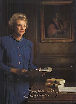 SANDRA DAY O'CONNOR Signed Color Book Photograph by Yousuf Karsh SUPREME COURT